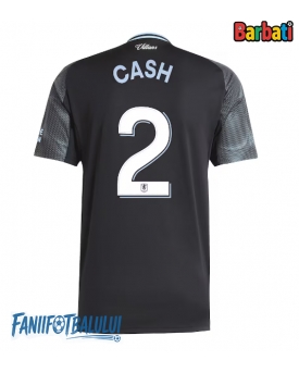 Aston Villa Matty Cash #2 Tricou Fotbal Replică 2025-26 Barbati Deplasare